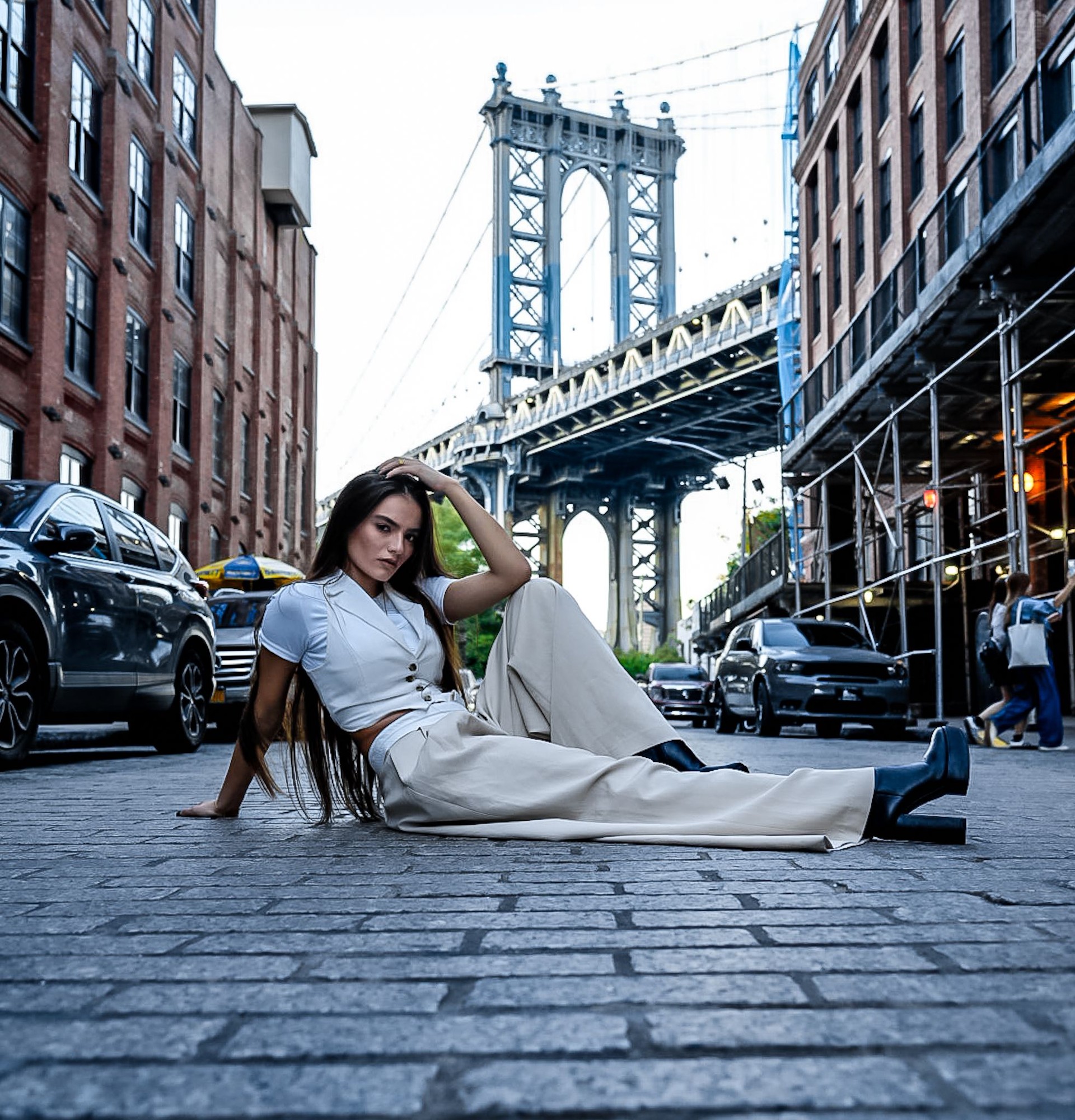 Beautiful lady in Brooklyn
